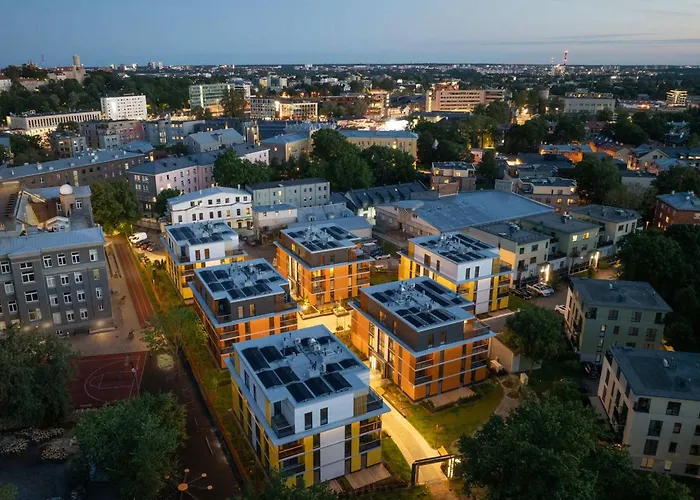 Appartement Kotzebue - Kalamaja 2-room With Large Terrace - Urban Drama For Four *