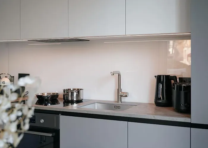 Kotzebue - Kalamaja 2-room With Large Terrace - Urban Drama For Four Apartament Tallin