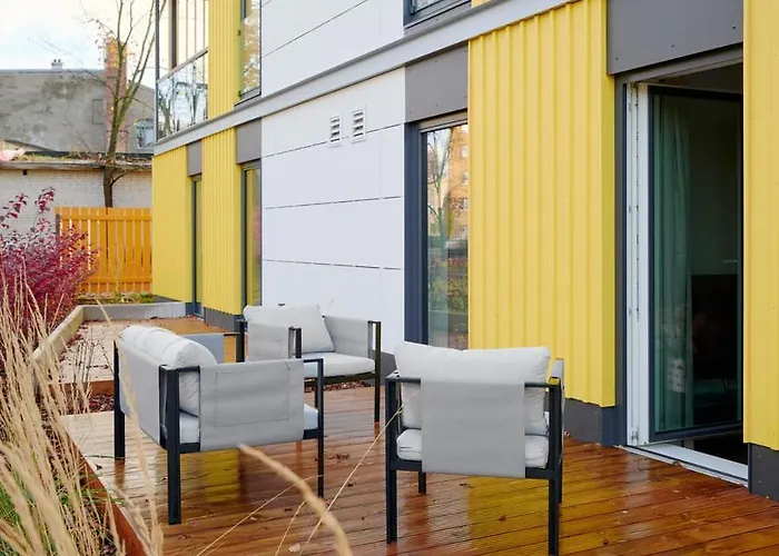 Kotzebue - Kalamaja 2-room With Large Terrace - Urban Drama For Four * Tallin